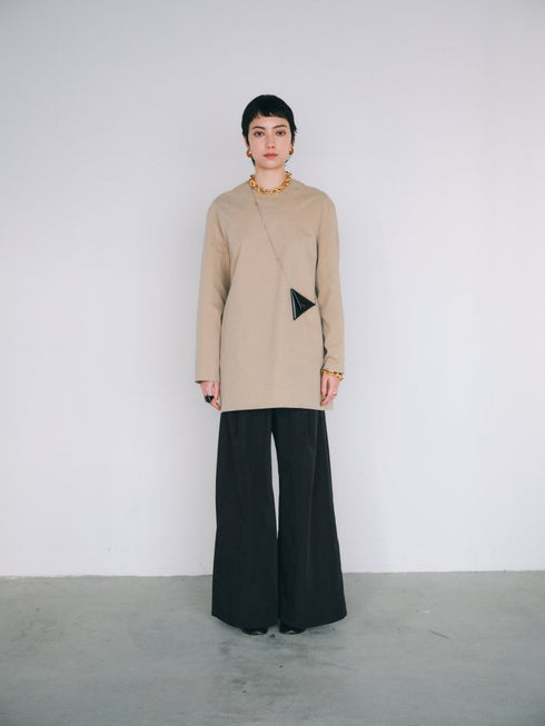 【basic line】airy wide pants(即納)