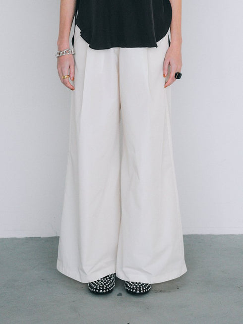【basic line】airy wide pants(予約商品)