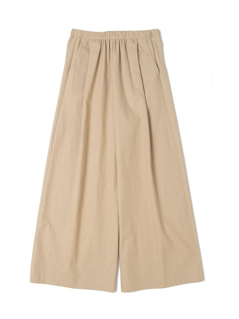 【basic line】cylinder wide pants(即納)