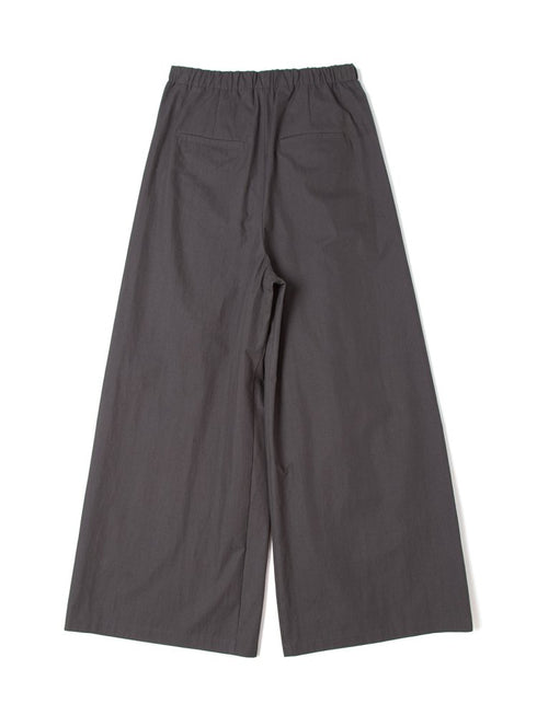 【basic line】cylinder wide pants(即納)