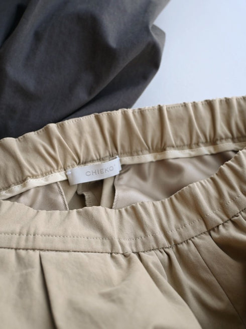 【basic line】cylinder wide pants(即納)