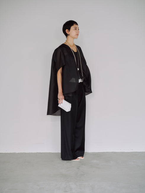 silk wool marvelt pants(予約商品)