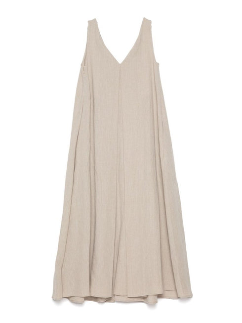 maxi linen dress