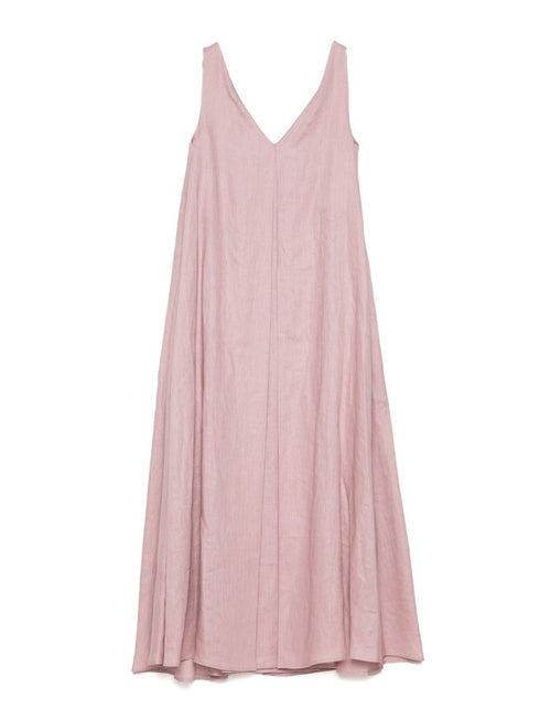 maxi linen dress