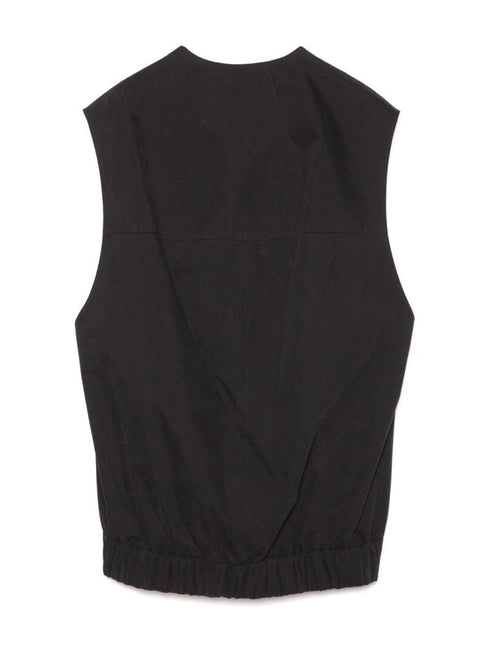 round back zip vest