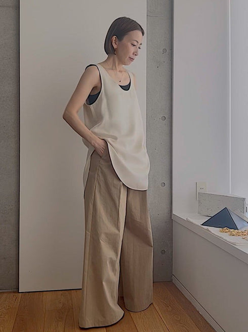 【basic line】shiny tank(予約商品)