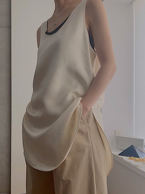 【basic line】shiny tank(予約商品)