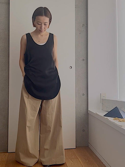 【basic line】shiny tank(予約商品)