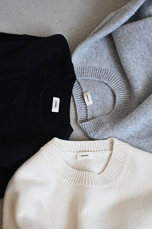 luxe knit 02 (wool & cashmere)