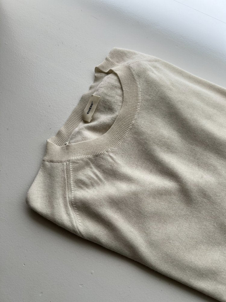 美品 CHIEKO+ luxe knit 02 wool & cashmere LUXURY COMFORT pullover | Dorothee Schumacher