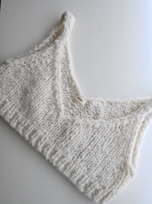 1087. luxe knit 03 bustier (baby cashmere)