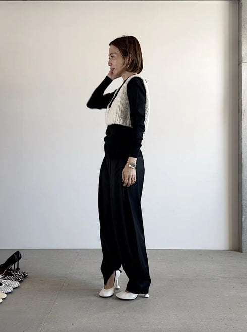 luxe knit 03 bustier (baby cashmere)