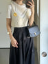 1087. luxe knit 03 bustier (baby cashmere)