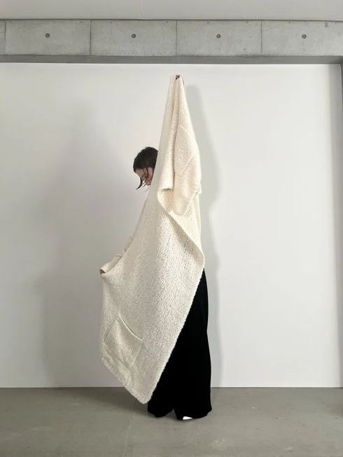 luxe knit 04 stole (baby cashmere)