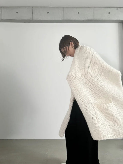 luxe knit 04 stole (baby cashmere)