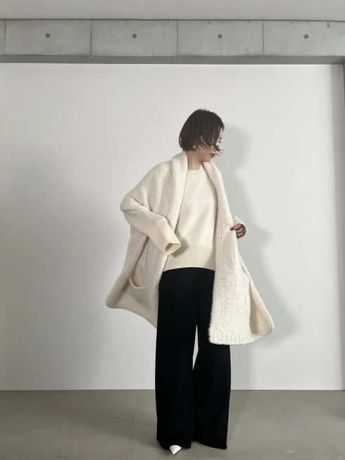 luxe knit 04 stole (baby cashmere)