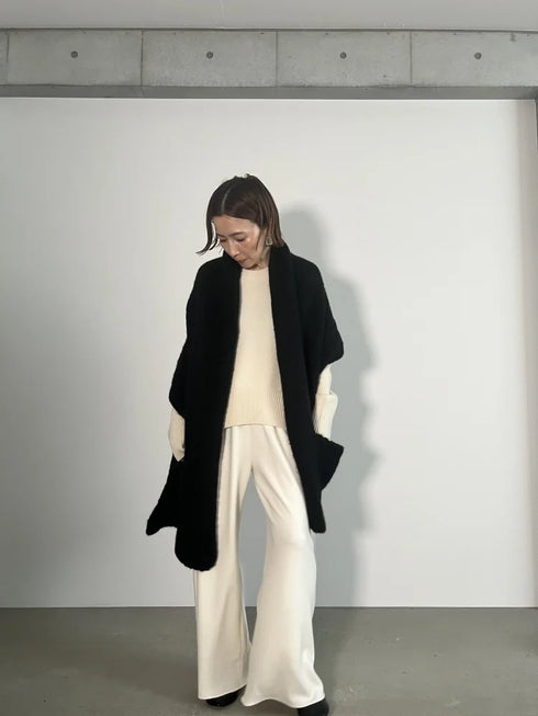 luxe knit 04 stole (baby cashmere)