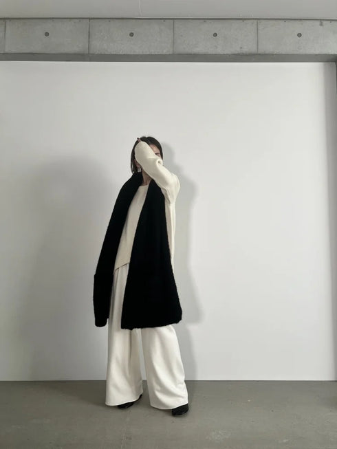 luxe knit 04 stole (baby cashmere)