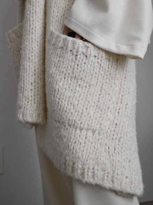 luxe knit 04 stole (baby cashmere)