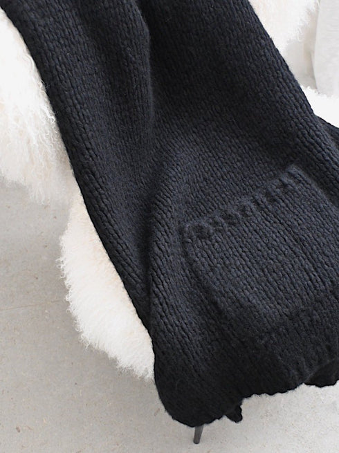 luxe knit 04 stole (baby cashmere)