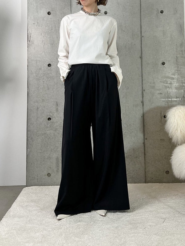 CYLINDER silk wool pants