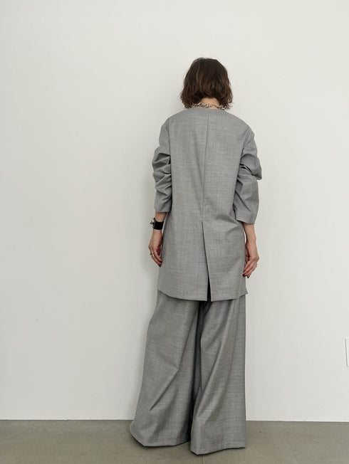 DEEP-V silk wool pullover