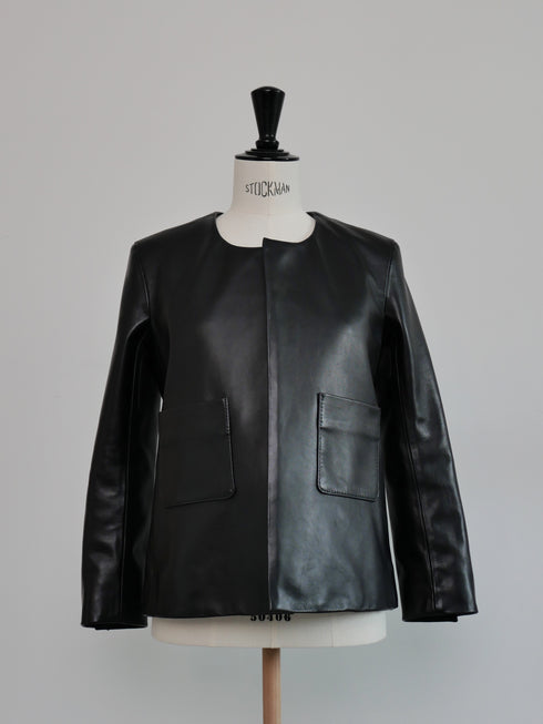 1205. Entrefino lamb leather jacket 02(予約商品)