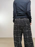 1025. Italian tweed easy pants