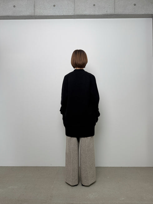 luxe knit 05 - wool cashmere long cardigan