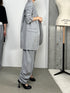 1052. silk wool shawl collar jacket