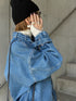 1204. belted denim jacket(予約商品)