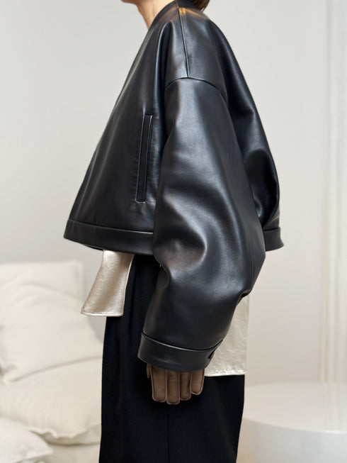 lamb leather middle globe