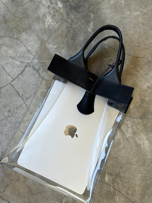 clear tote bag