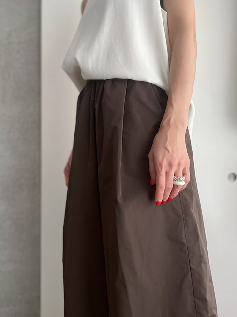 【basic line】airy wide pants(予約商品)