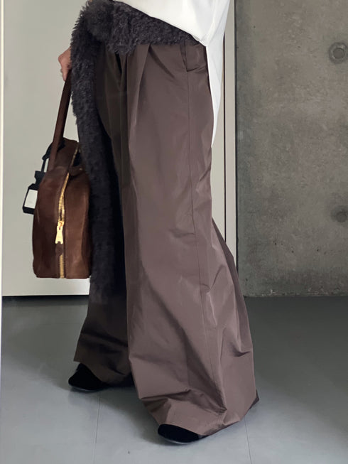 【basic line】airy wide pants(予約商品)