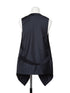silk wool easy vest