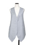 silk wool easy vest