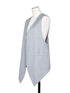 silk wool easy vest