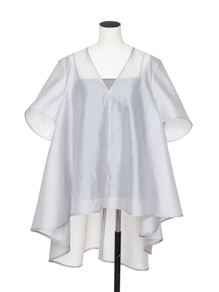 新品タグ付　chieko+ チエコ　organdy dress top ブラウス organdy dress top｜CHIEKO+(チエコプラス)公式通販