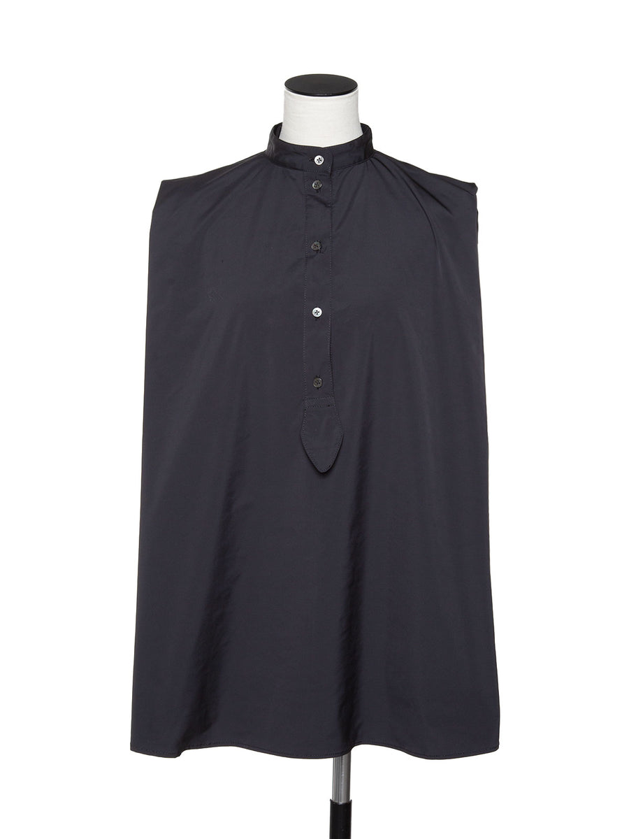silk taffeta sleeveless blouse｜CHIEKO+(チエコプラス)公式通販