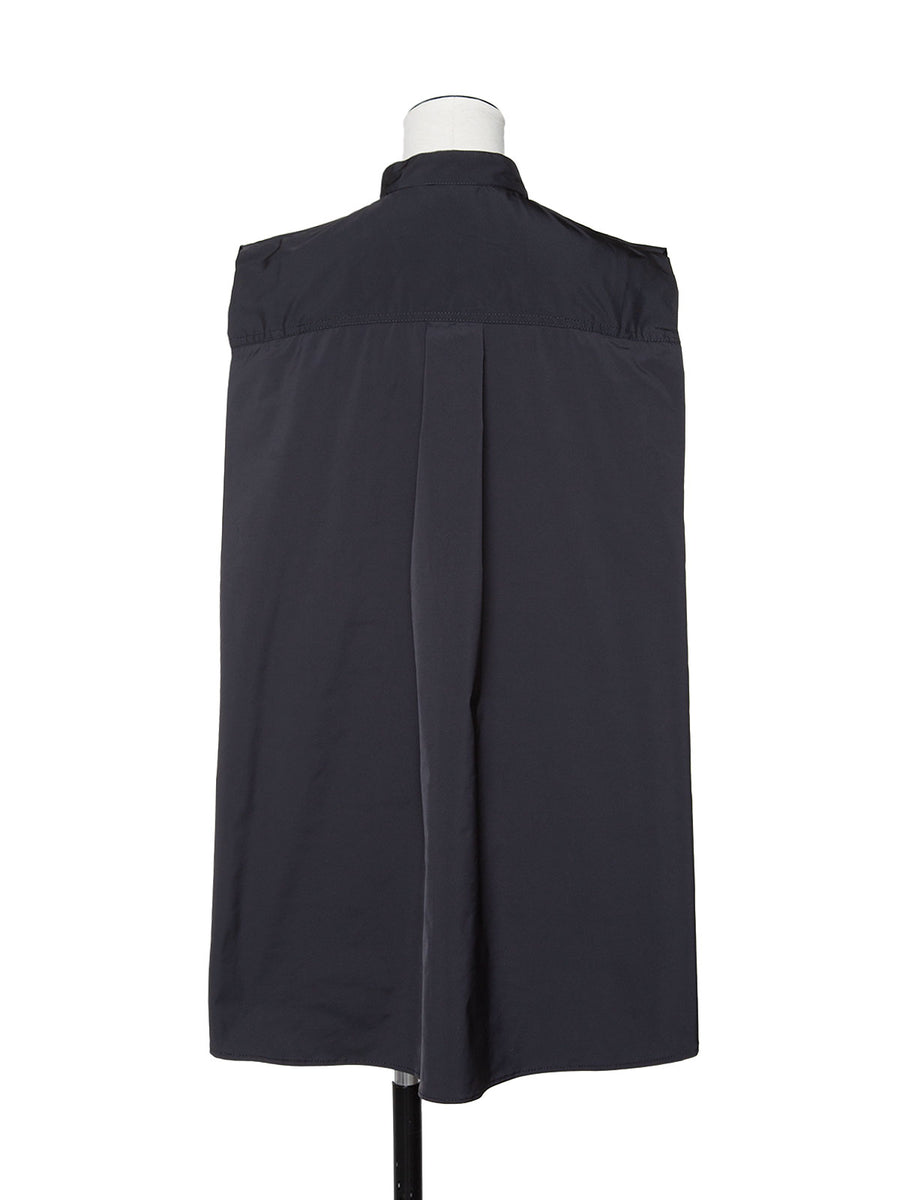 silk taffeta sleeveless blouse｜CHIEKO+(チエコプラス)公式通販