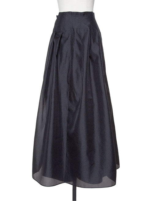 organdy maxi skirt