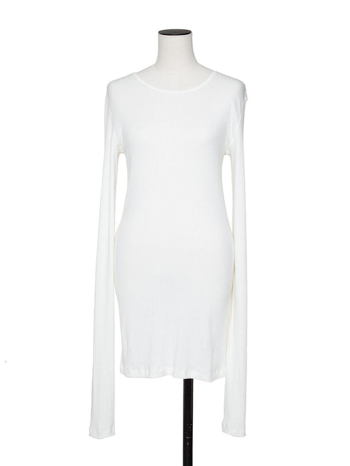 【basic line】back line cut sew(予約商品)