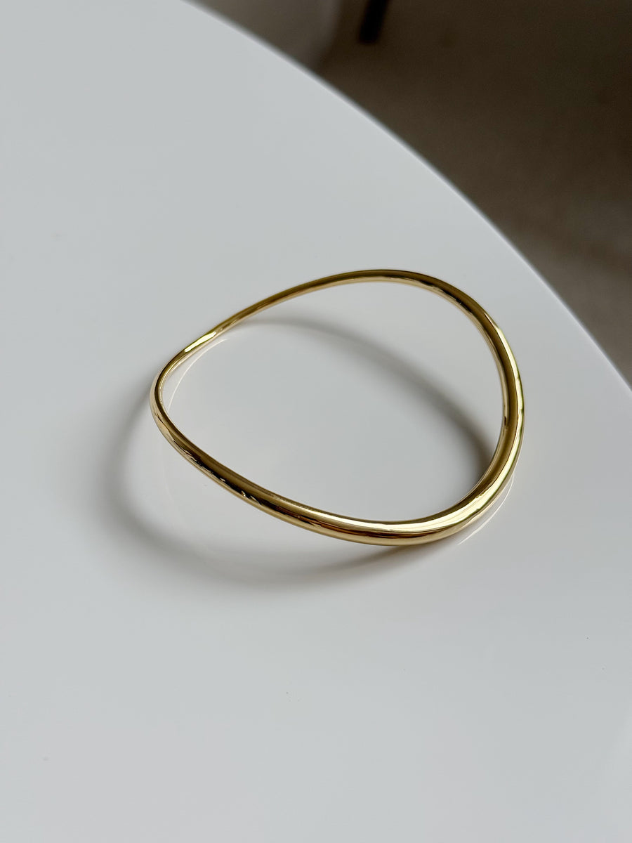 チエコプラス　バングル　シルバー　美品 CHIEKO+ チエコプラス ブレスレット・バングル - シルバー