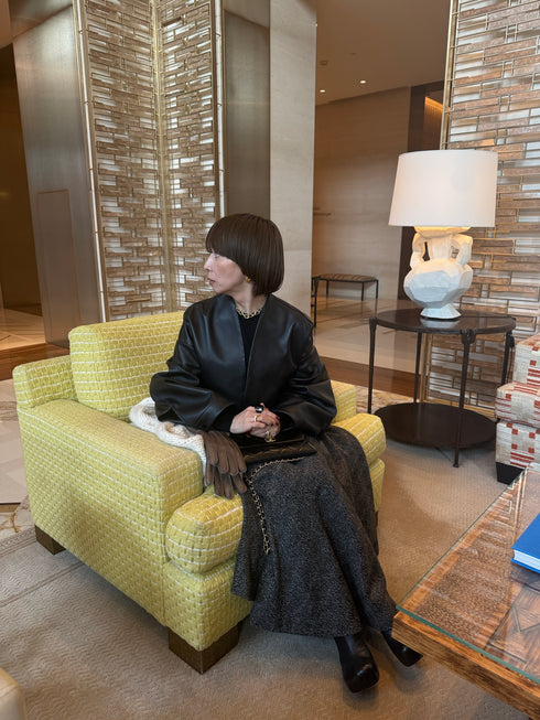 Entrefino lamb leather jacket