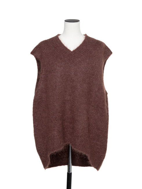luxe knit 07-ritch mohair vest
