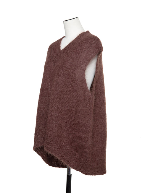 luxe knit 07-ritch mohair vest