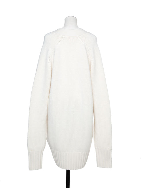 luxe knit 05 - wool cashmere long cardigan