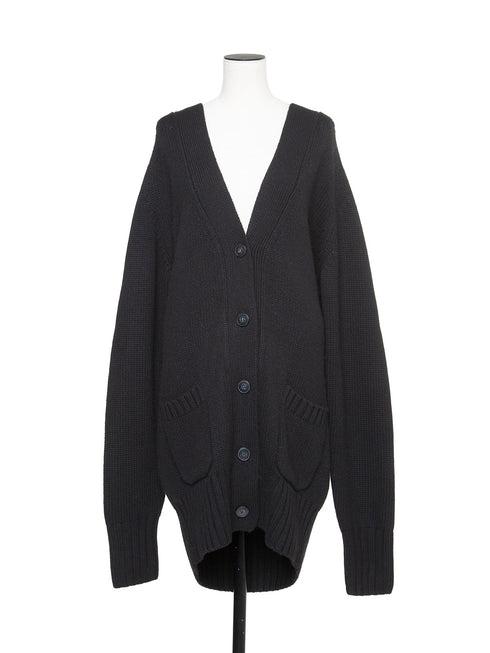luxe knit 05 - wool cashmere long cardigan