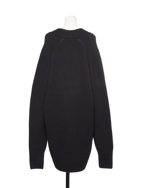 luxe knit 05 - wool cashmere long cardigan
